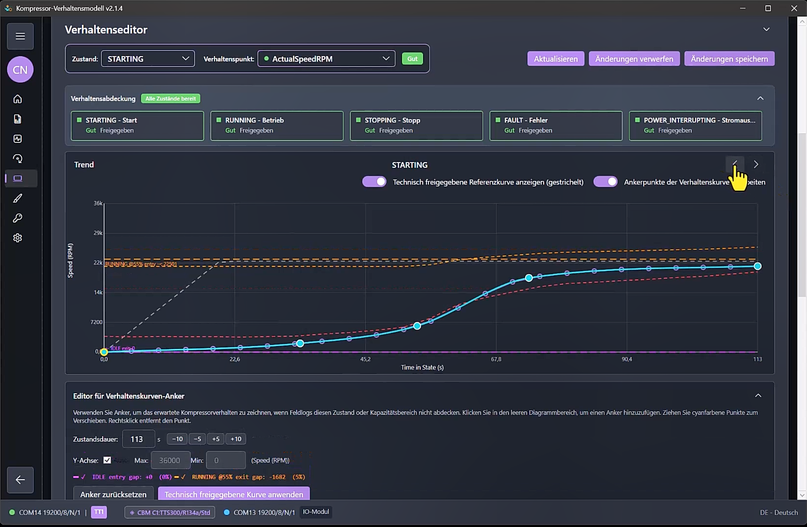 Leitfaden zum Verhaltensmodell: Workflow-Screenshots 4