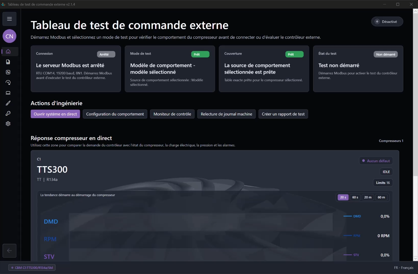 Guide du modèle de comportement: Captures du workflow 3