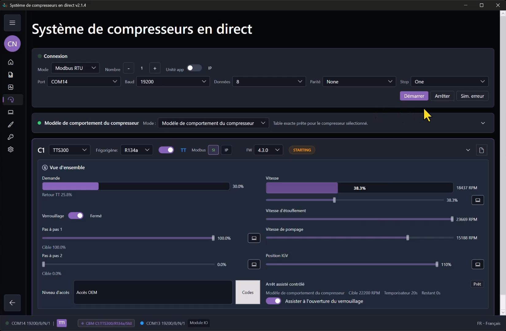 Guide du modèle de comportement: Captures du workflow 5