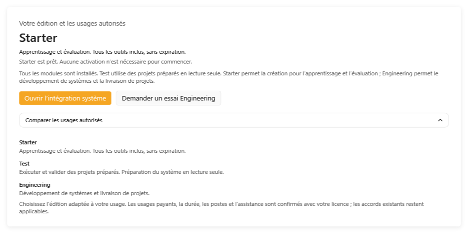 Choisissez votre langue et votre thème.