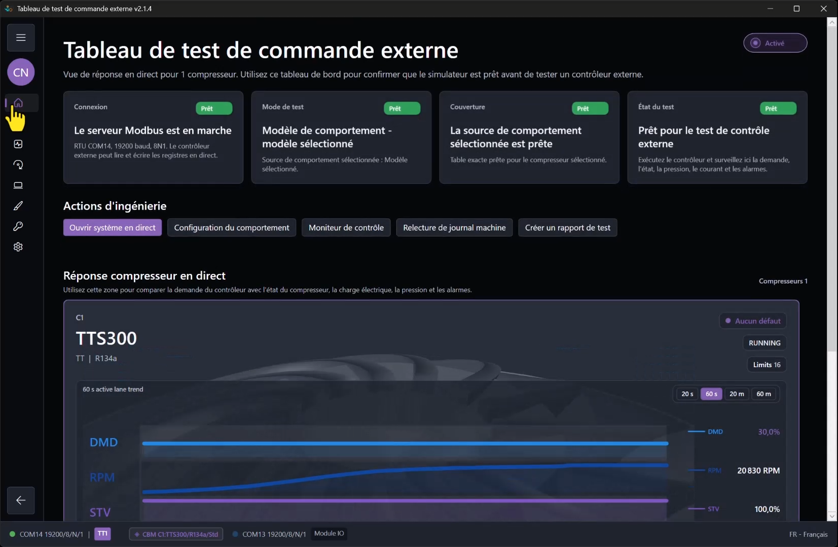 Flux de travail d’ingénierie: Captures du workflow 2