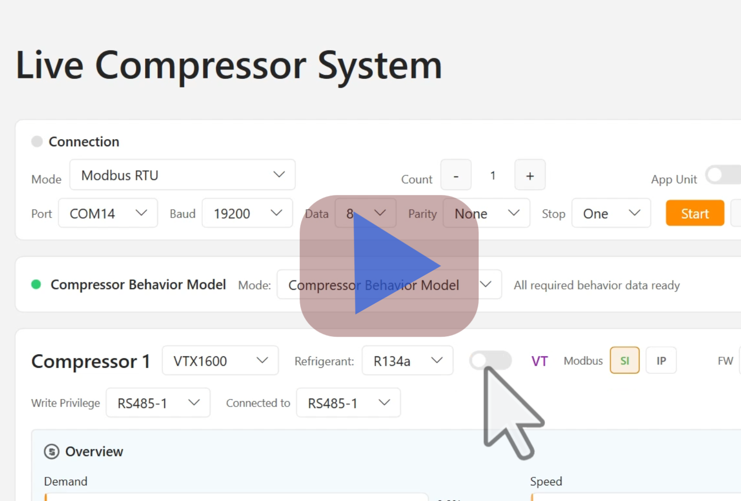 Thumbnail for the ModbusSim TT versus VT setup tutorial.